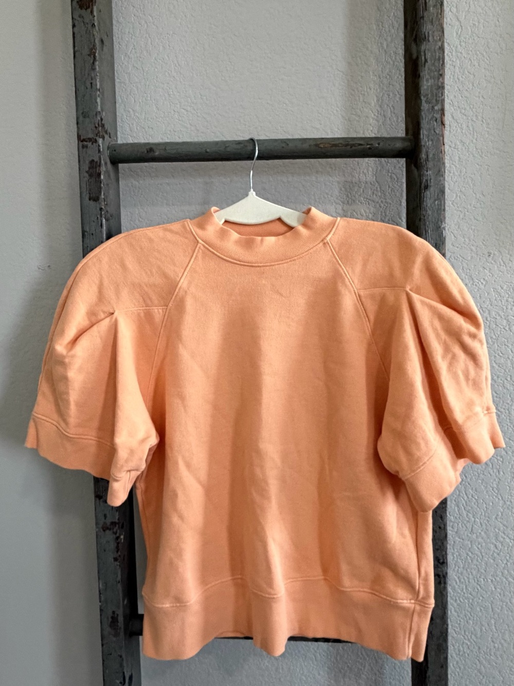 Agolde The Round Shoulder Sweatshirt -Sherbert